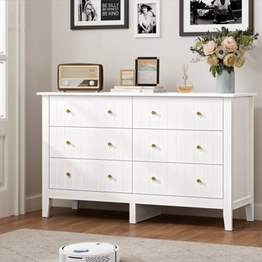 Dresser long deals white